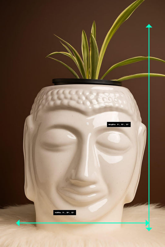 Tranquil Buddha - Ceramic Planter