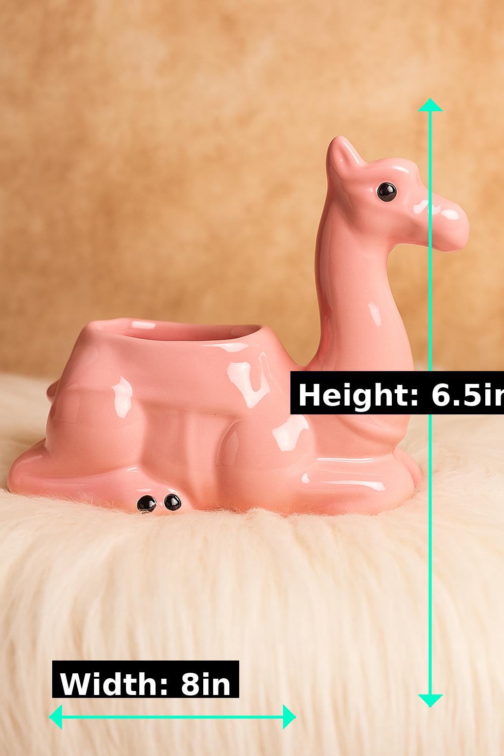 Ceramic Camel Planter – Playful Charm Meets Elegance