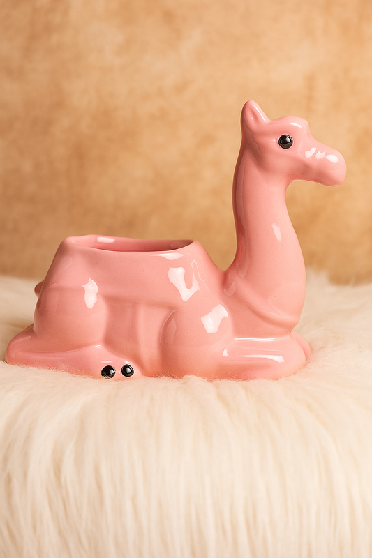 Ceramic Camel Planter – Playful Charm Meets Elegance