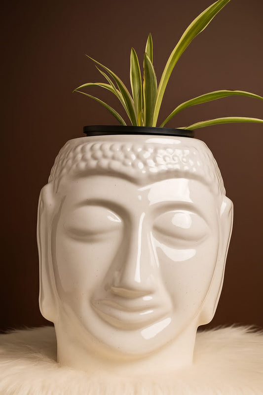 Tranquil Buddha - Ceramic Planter