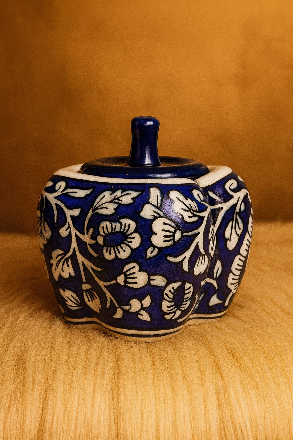 Shimla Mirch Jar (with lid)