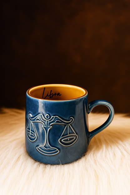 Libra Zodiac Ceramic Mug