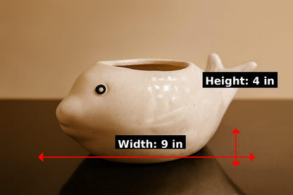 Fish Ceremic Planter