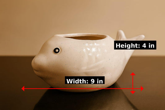Fish Ceremic Planter