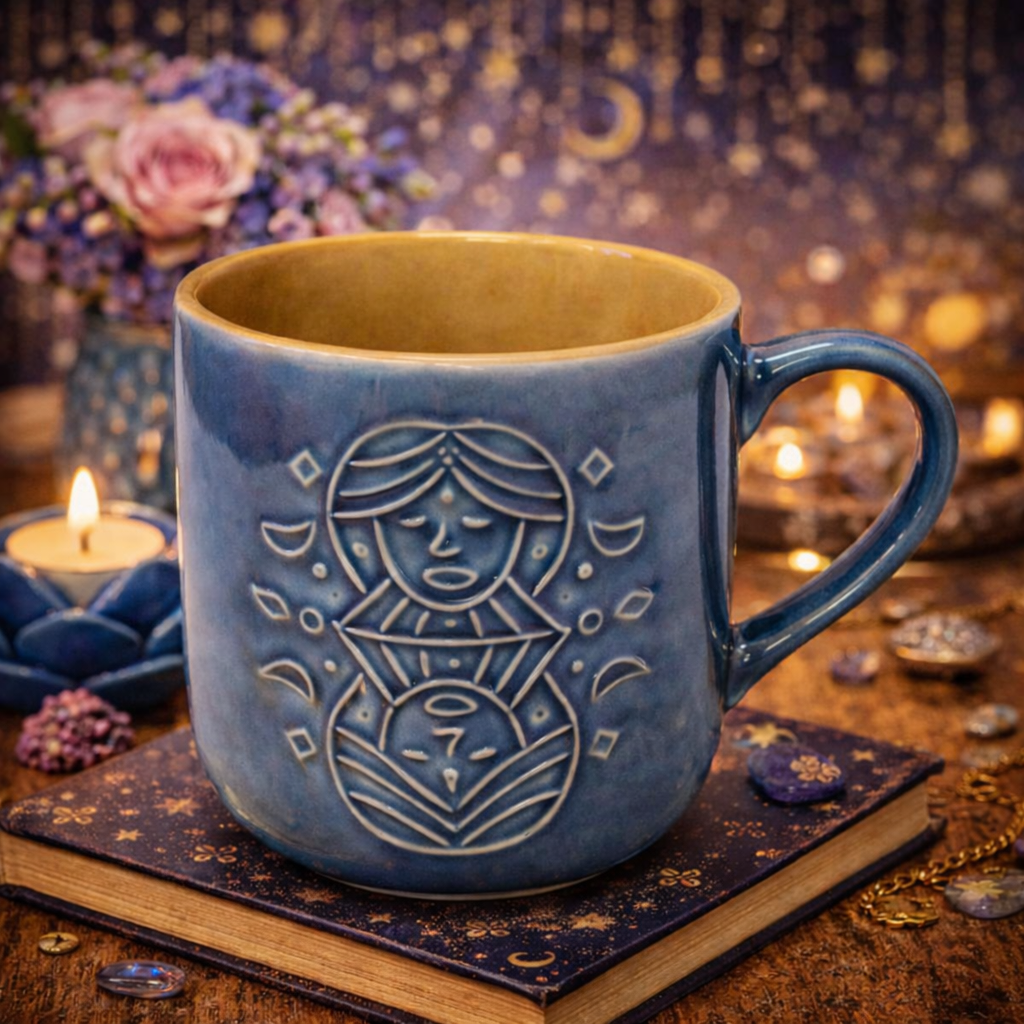 House of Elegance Hub Zodiac (Zodiac Sign) Ceramic Coffee Mug | 330 ml Handcrafted Astrology Cup | Premium Glazed Tea & Coffee Mug | Unique Gift for (Zodiac Sign) Lovers