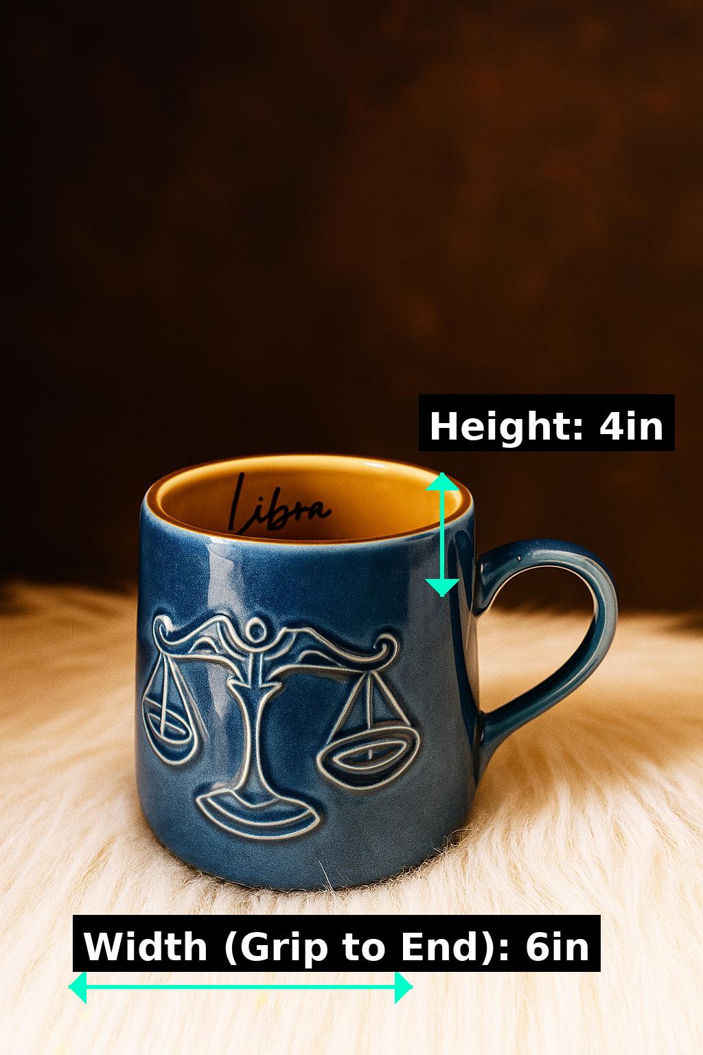Libra Zodiac Ceramic Mug